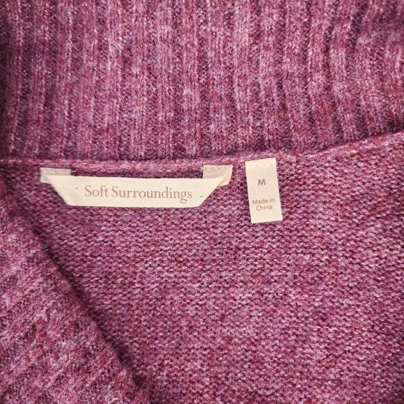 Soft Surroundings Seastar Pullover Sweater M - Picture 6 of 7